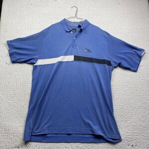 Page & Tuttle x Daytona Beach Golf Club Men 2XL Polo Shirt Purple Color block